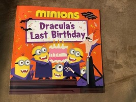 Minions: Dracula&#39;s Last Birthday Paperback Book Stickers Glow in Dark Lu... - $4.50