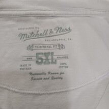 Mitchell & Ness Los Angeles Lakers T-Shirt Men's 5XL White Cotton Basketball image 5