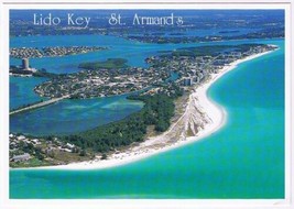 Postcard Lido Key St Armand&#39;s Sarasota Florida - $4.94