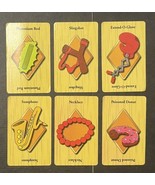 Clue The Simpsons 2nd Edition Replacement Pieces Parts - 6 Weapon Cards - $9.75