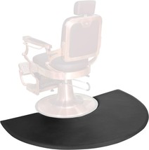 Kaleurrier Barber Chair Anti-Fatigue Floor Mat 5 Ft. X 3 Ft. With, Black - $123.92