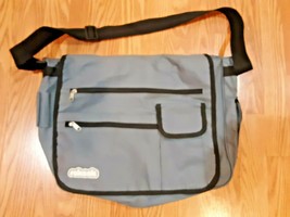 Jordan Sport Essentials Roksak Laptop Messenger Bag Gray with Black  Trim - £17.34 GBP