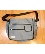 Jordan Sport Essentials Roksak Laptop Messenger Bag Gray with Black  Trim - £17.02 GBP