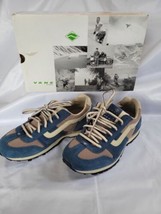 Nib Vintage 90s Men&#39;s 6.5 Vans Outdoor Gigler Sneakers Shoes Blue Old Logo Rare - £117.64 GBP