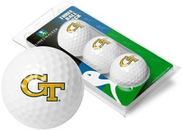 Georgia Tech Yellow Jackets 3 Golf Ball Sleeve - £11.89 GBP