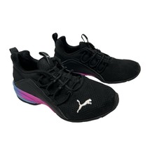 Puma sneakers youth 1.5 Velocity Nitro 2 slip on black athletic everyday wear - $11.88