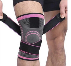 NEENCA 2 Pack Knee Brace Knee Compression Sleeve Support - Sz MED- Pink- NIP - £14.94 GBP