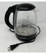 Aroma Glass Electric Kettle 1.2L 5cup Instant Tea Coffee BOIL WATER IN 1... - $23.45