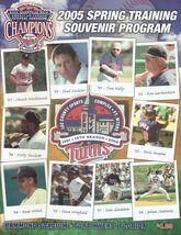2005 Minnesota Spring Training Magazine Program - $8.88