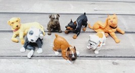 Homies Hood Hounds Lot (7) Doberman Bulldog Terrier Pit Bull VTG Dogs Pups - £16.45 GBP