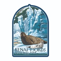 Kenai Fjords National Park Sticker Alaska National Park Decal - £2.86 GBP