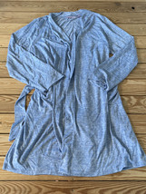 Anybody NWOT Women’s hacci dressing robe w/ pockets size XL Blue K9 - £14.83 GBP