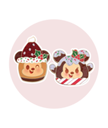 Mickey Mouse and Minnie Mouse Disney Pins: Advent Pudding Munchlings - $84.90