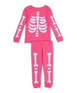 Halloween Toddler Girl's Pink Glow-in-the-Dark Skeleton Costume Pajama Set - $370.74 MXN Halloween Toddler Girl's Pink Glow-in-the-Dark Skeleton Costume Pajama Set - $370.74 MXN