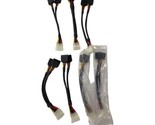 Lot of 7: IDE-Molex 4-Pin to DUAL 2 SATA 15-Pin Power Splitter Y Adapter... - $7.91