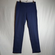 Karen Kane Pants Women&#39;s Size 10 Black/Blue Skinny Leg Casual  Slacks - £14.06 GBP