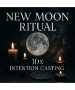 New Moon Ritual 10x Intention Casting Ritual for Manifestation &amp; Fresh B... - €101,41 EUR