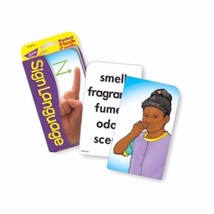 Sign Language Flash Cards Speech Therapy ABA Special Needs Autism Awareness - $11.42