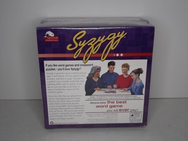Syzygy Word Family Game Little Fish Industries 1999 New Sealed (I) - $59.39