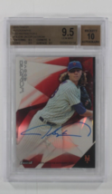 2015 Topps Eccellente Jacob Degrom W/ Auto Rosso - BGS 9.5 Gemma M Rotolo # - $7,919.86