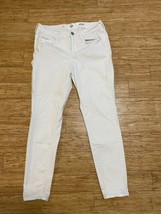 SO Brand Jrs Sz 13 SKINNY PANTS JEGGING White - $9.75