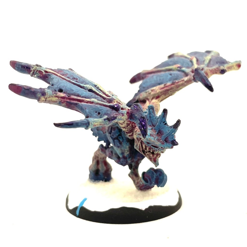 Harrier 1 Painted Miniature Legion Everblight Light Warbeast Hordes - $31.99