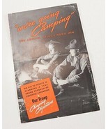 Vtg 1950&#39;s &quot; Were Going Camping &quot; Advertising Pamphlet Boy Scout of Amer... - $214.51 MXN
