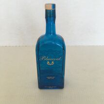Empty Bluecoat American dry gin bottle embossed bluecoat on bottle sides - $27.68 CAD
