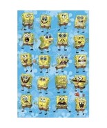 Spongebob Squarepants Poster Sponge Bob Square Pants Heads - $512.99 MXN