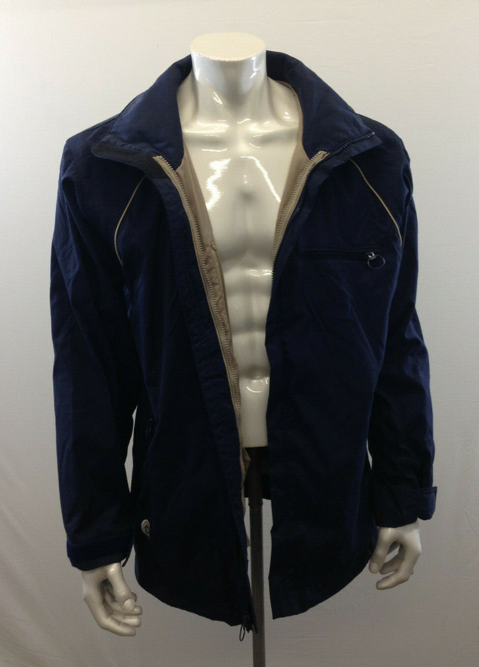 Columbia Sportswear Company Men&#39;s Small Blue Convert Long Sleeve Jacket - $7.92