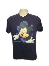 Disney Dreams Florida Mickey Mouse Crawl through Adult Medium Blue TShirt - £11.89 GBP