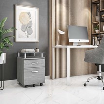 Grey Techni Mobili Rolling File Cabinet - €149,61 EUR