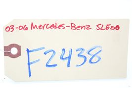 03-08 MERCEDES-BENZ SL500 Center Dashboard Speaker F2438 image 12