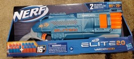 Nerf Elite 2.0 Warden Blaster Foam Dart Blasting Gun Kids Play Toy 16 Foam Darts - £23.11 GBP