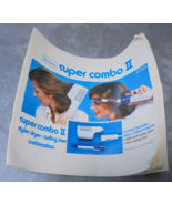 Vintage INSTRUCTION MANUAL Sears Super Combo II Styler Dryer Curling Iro... - $7.87