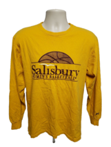 Salisbury Womens Basketball Adult Medium Yellow Long Sleeve TShirt - $332.50 MXN