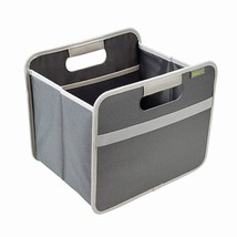 meori Collapsible Storage bin Small Foldable Box, 1-Pack, Granite - £30.83 GBP