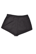 Free People Womens Mini Shorts Solid Black Size Us 4 - £37.41 GBP