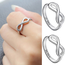 [Jewelry] 2pcs Big Sissy Lil Sister Ring for Family Friendship Gift - Size US 7 - £9.47 GBP