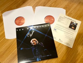 VAN MORRISON Auto DUAL VINYL LP Record IT’S TOO LATE TO STOP NOW LOA JSA - £543.05 GBP