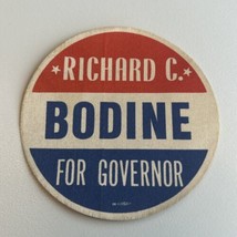 VTG 1968 3&#39; Unused Sticker Richard C Bodine Governor for the State of In... - £6.18 GBP