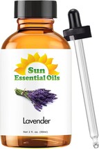 Sun Essential Oils 2oz - Lavender Essential Oil - 2 Fluid Ounces - £11.58 GBP