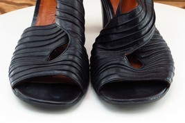 Gentle Souls Women Sz 6.5 M Black Pump Leather Shoes Osaka Rama - £15.48 GBP