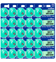 Murata 317 (SR516SW) Silver Oxide Watch Battery (25 Count) - Replaces So... - $16.82
