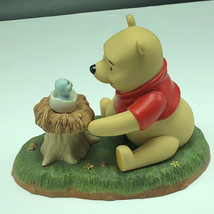 WINNIE POOH FRIEND FIGURINE Walt disney porcelain enesco Welcome little ... - $39.55