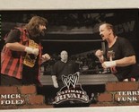 Mick Foley Vs Terry Funk Trading Card WWE Ultimate Rivals 2008 #77 - $1.97
