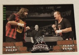 Mick Foley Vs Terry Funk Trading Card WWE Ultimate Rivals 2008 #77 - £1.56 GBP
