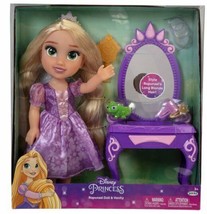 NEW SEALED Jakks Disney 14&quot; Rapunzel Doll with Vanity Target Exclusive - $59.39