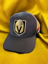 Adidas NHL Las Vegas Golden Knights Hockey Fights Cancer S/M Purple Gold... - £42.17 GBP