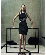 NWT Alexander Wang x H&amp;M Halter neck Gray w/ Blue Bodycon Dress SZ 10 SO... - $4,596.60 MXN
